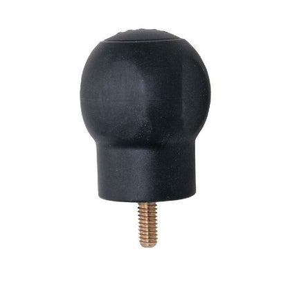 1086895 | KM095C-050-R-SFT (Each) --- Round Male Soft Knobs - 3/8-16 UNC - 9.53mm - 50x62 mm - Rubber Knob
