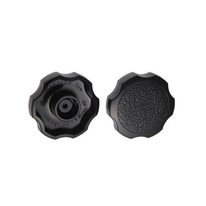 1088772 | KM095-038-ROS-B (PK-5) --- Thumb Knobs - 3/8 - 9.53mm - - Use Own Screw 38.1x11.9 mm For Cap Screws - Plastic Knob