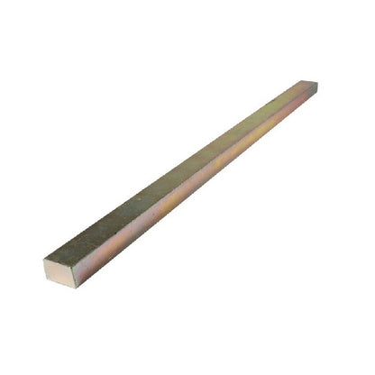 Rectangular Keysteel Lengths - 38.1x44.45x300 mm - Carbon Steel 1045 Zinc Plated
