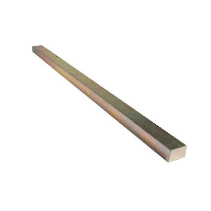 1070965 | 2R-0064-0095-1500-KZO (Each) --- Rectangular Keysteel Lengths - 6.35x9.525x1500 mm - Carbon Steel 1045 Zinc Plated