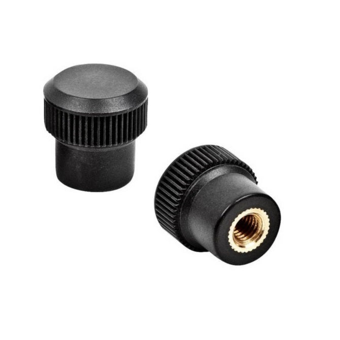 Knobs - Knurled - Female - Plastic