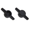 Thumb Knobs - M6 - 6.00mm - - Use Own Screw 30x7.8 mm For Cap Screws - Plastic