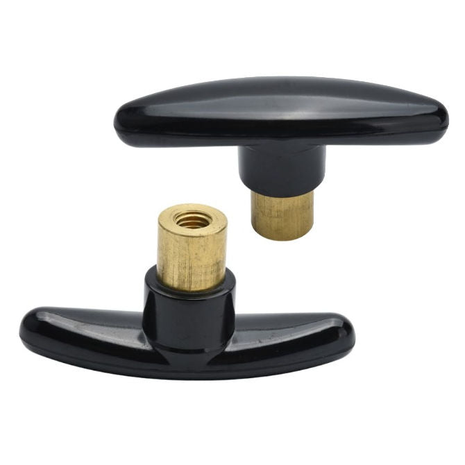 1234085 | KF100M-090-W (Each) --- Wing Knobs - M10 - 10x1.5mm - 90x25 mm Female