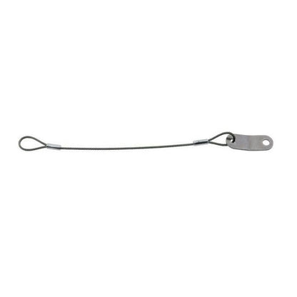 1225772 | FPC-24RS (Each) --- Nylon Coated Steel Lanyards - 609 mm A - Stainless Steel Lanyard