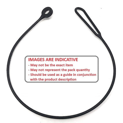 1234636 | PPL-226RS (PK-300) --- Nylon Lanyards - Type Loop and Eyelet 250x6.6 mm