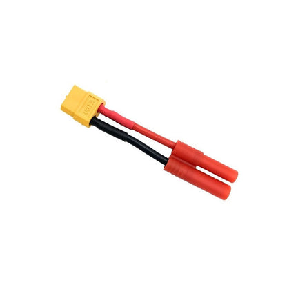 1050261 | LE-BU4-F-XT-F (PK-5) --- Leads Hobby - End Type 1 Bullet - 4mm Female XT-60 Female - Generic