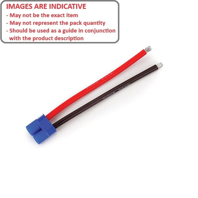 1235310 | LE-EC3-F-BLA-BL (PK-15) --- Leads Hobby - End Type 1 EC3 Female Blank - Generic