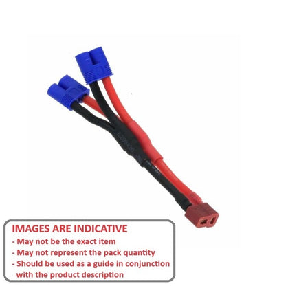 1235298 | LEY-EC3-M-EC3-F (PK-2) --- Leads Hobby - End Type 1 Deans Female EC3 Female - Generic