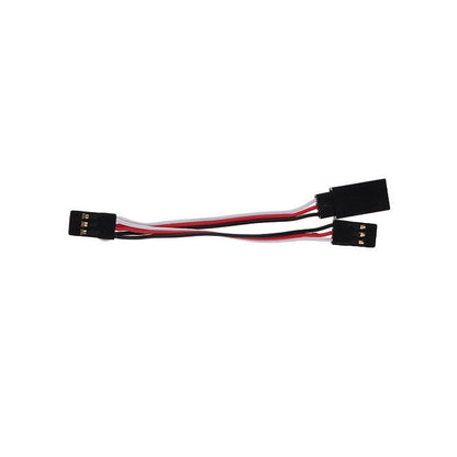 1229987 | LEY-JR-M-JRX-FM (Each) --- Leads Hobby - End Type 1 JR Servo Male JR RX Female / Male - Spektrum