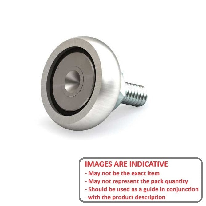 1235283 | PBC-202RS (Each) --- Crowned Roller Track System Linear - Crown Roller Bearing - - Order other components seperately