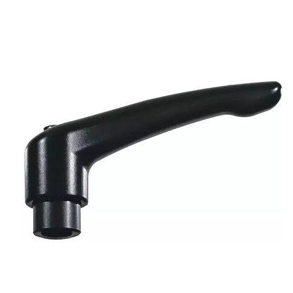 Adjustable Tapped and Reamed Handles - M12 -12x1.75mm- Powder coated Zinc 95 mm