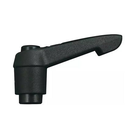 Adjustable Tapped and Reamed Handles - M12 -12x1.75mm- Plastic with Fireglass reinforcements 95 mm