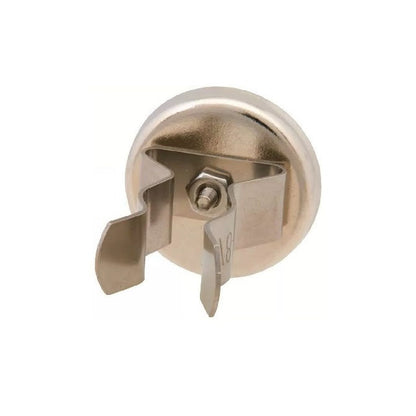 1149525 | MAG-CP-036-49-10-CL (Each) --- Cup Assemblies with Clips Magnets - 35.81x48.51 mm - Option 1 - Stainless Steel Magnet