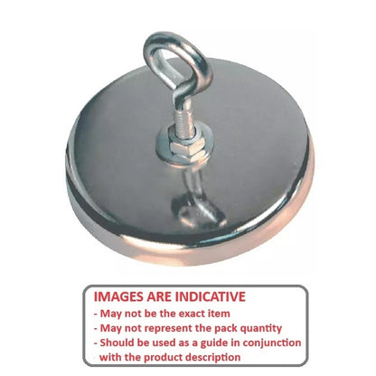 1165068 | MAG-CP-052-51-34-LP (Each) --- Cup Assemblies Loop Magnets - 51.56x50.8 mm - 33.57 kg