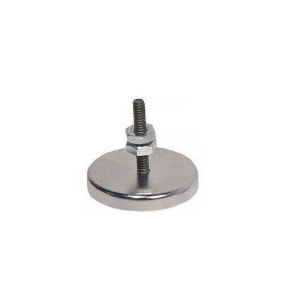 Cup Assemblies Stud Magnets - 66.68x9.53 mm - 1/4-20 UNC