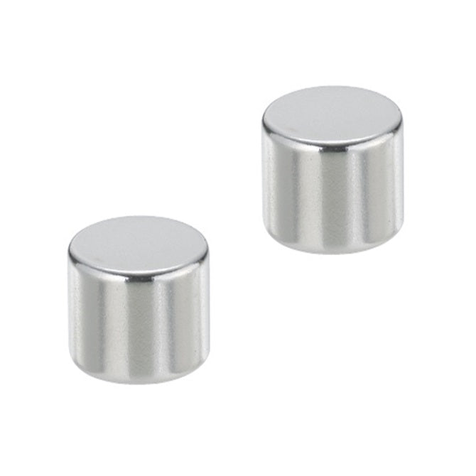 Cylinder Magnets - 8x3 mm - Cobalt