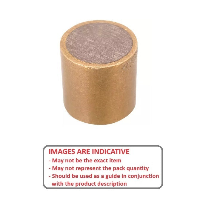 1071203 | MAG-S-06-013-AN (Each) --- Shielded Alnico Magnets - 6.35x12.7x0.81 mm