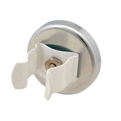 1149524 | MAG-CP-036-42-10-CL-B (Each) --- Cup Assemblies with Clips Magnets - 35.81x42.16 mm - Option 1 - White Plastic Magnet