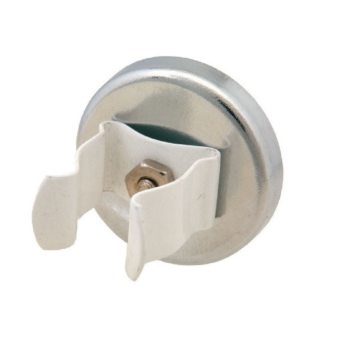 1149518 | MAG-CP-036-33-10-CL (Each) --- Cup Assemblies with Clips Magnets - 35.81x32.51 mm - Option 1 - White Plastic Magnet
