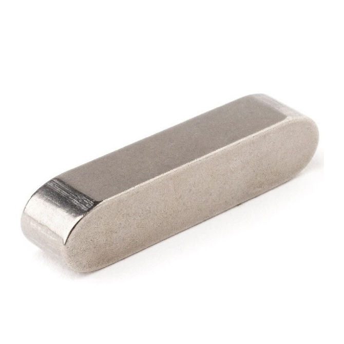 1079041 | K-0800-0700-2500A-3 (PK-50) --- Machine Keys - 8x7x25 mm - Stainless Steel 303 Similar to A2, 304, 18-8 Key