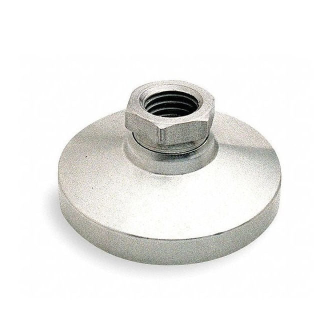 1072330 | MSF-064C-S3 (Each) --- Levelling Socket Mounts - 1/4-20 UNC - 6.35mm - 25.4x17.8 mm Swivel - Stainless Steel Mount