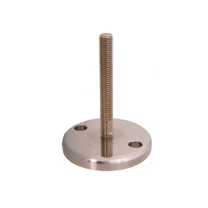 1122019 | MLM-6030-203B-191C-S4-L-090 (Each) --- Levelling Studded Mounts - 3/4-10 UNC - 19.05mm - 89.9x11.9 mm Hygienic - Stainless Steel 304 Similar to A2, 18-8 HRB80 Mount