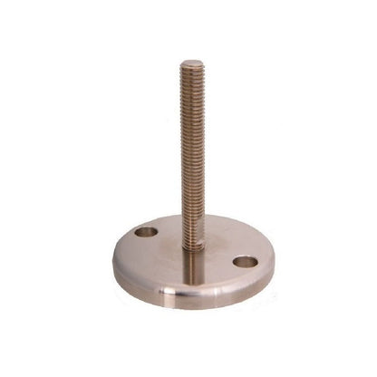 1122090 | MSM-191C-152-S4-ALPHY-H110 (Each) --- Levelling Studded Mounts - 3/4-10 UNC - 19.05mm - 110x11.9 mm Hygienic - Stainless Steel 304 Similar to A2, 18-8 HRB80 Mount