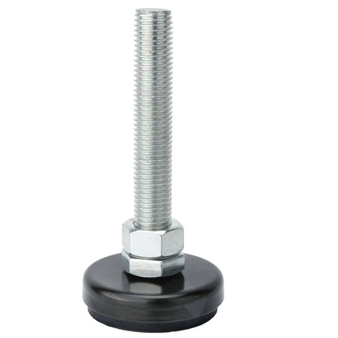 Levelling Studded Mounts - M10 -10x1.5mm- 40x24 mm - Steel