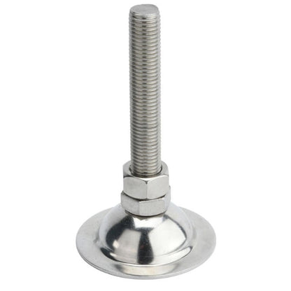 1125739 | MLM-200M-120-Z-ECO (Each) --- Levelling Studded Mounts - M20 - 20x2.5mm - 75x35 mm Economy - Steel - Zinc Mount