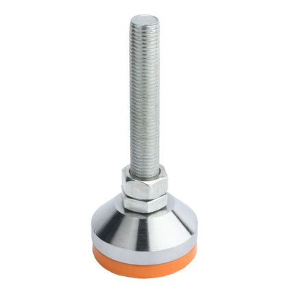 1082162 | MLM-080M-080-ZPP-ECO (Each) --- Levelling Studded Mounts - M8 - 8x1.25mm - 50x33.5 mm Economy - Steel - Zinc Mount