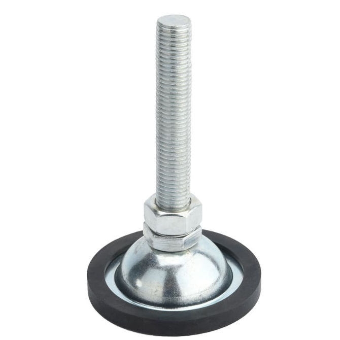 1099359 | MLM-120M-120-ZRP-ECO (Each) --- Levelling Studded Mounts - M12 - 12x1.75mm - 70x31 mm Economy - Steel - Zinc Mount