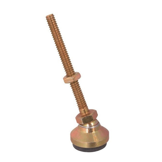 Levelling Studded Mounts - 1/4-20 UNC -6.35mm- 25.4x21 mm - Steel