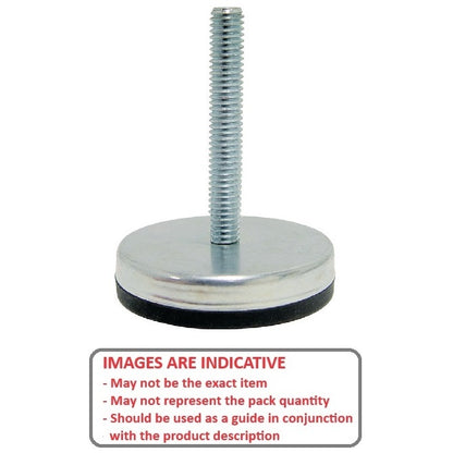 1087098 | MLM-095C-102-S3RP-I (Each) --- Levelling Studded Mounts - 3/8-16 UNC - 9.53mm - 61 - - Industrial - Stainless Steel Mount
