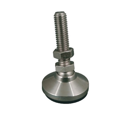 Levelling Studded Mounts - M24 -24x3mm- 102x51 mm - Steel