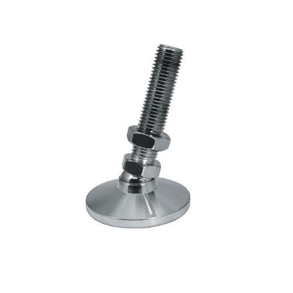 Levelling Studded Mounts - M24 -24x3mm- 102x48 mm - Steel