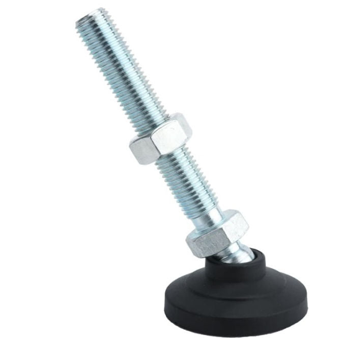 1125620 | MLM-200M-200-NY-S4 (PK-4) --- Levelling Studded Mounts - M20 - 20x2.5mm - 60x36 mm Light Duty - Stainless Steel 304 Similar to A2, 18-8 HRB80 Mount