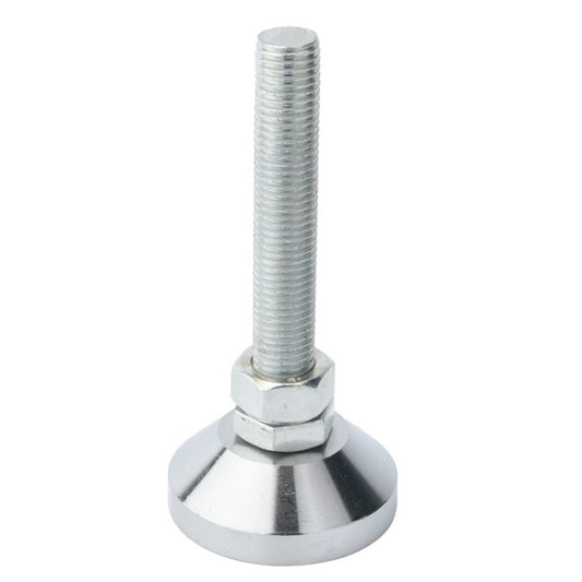 Levelling Studded Mounts - M20 -20x2.5mm- 60x34 mm - Stainless Steel 304 Similar to A2, 18-8 HRB80