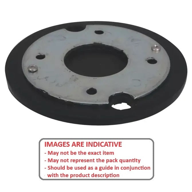 1190890 | MLP-0102-VR (Each) --- Levelling Vibration Pads Mounts - 101.6 mm - - - - Rubber Mount