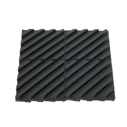Neoprene Pads Mounts - 609.60 x 609.60 mm 1.0 - 25.0 psi 7.938 mm - Neoprene Rubber