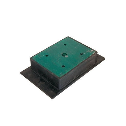1229224 | MR4-6804 (Each) --- Rectangular 4 Bolt Mounts - 6803.9 Kg - 263.53x180.98 mm - Steel and Neoprene Mount