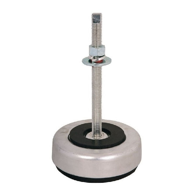 1228172 | MVI-2041-PC (Each) --- Vibration Isolation Pads Mounts - 2041 Kg - 1360 Kg - 139.7 Compression Shear - Steel and Neoprene Mount