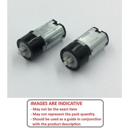 1036212 | 12GM-1-180 (PK-2) --- DC Gearmotors - DC 1.5 V 16.6 RPM - 180:1 12.1mm Diameter