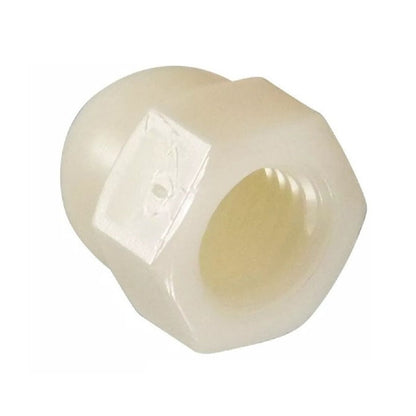 1078796 | NT080M-DM-NY (PK-15) --- Dome Nuts - M8 - 8x1.25mm - Nylon - Zytel 101 - 15 mm Nut