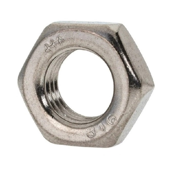 Hexagonal Nuts - 7/16-14 UNC -11.11mm- 5x17 mm - Stainless Steel 304 Similar to A2, 18-8 HRB80
