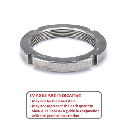 1193479 | KM22 (Each) --- Bearing Locknuts Nuts - M110x2 145x19 mm Right Hand Thread - Steel Nut