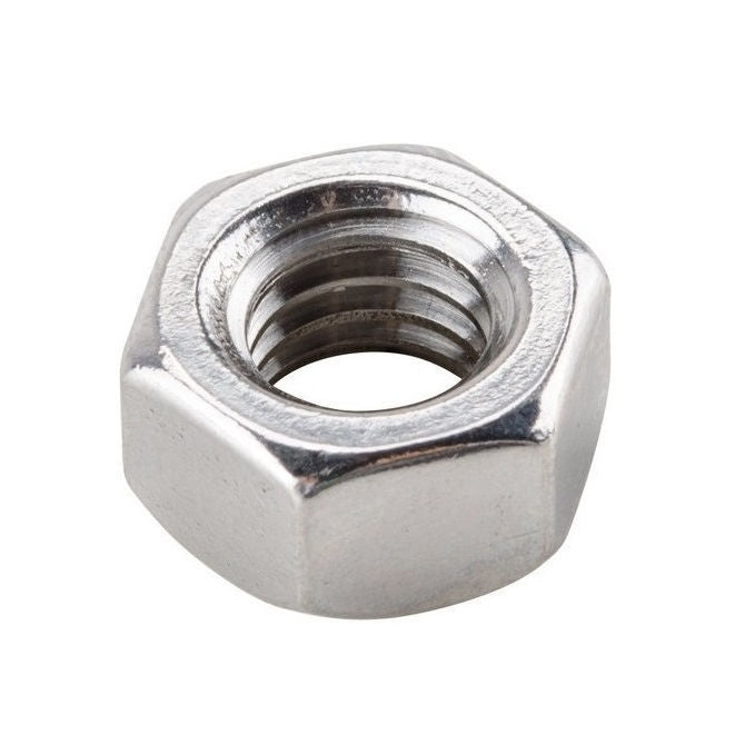 1095056 | NT111F-HX-S6 (PK-50) --- Hexagonal Nuts - 7/16-20 UNF - 11.11mm - 9.5x17 mm Full - Stainless Steel 316 Similar to A4, 18-10 Nut