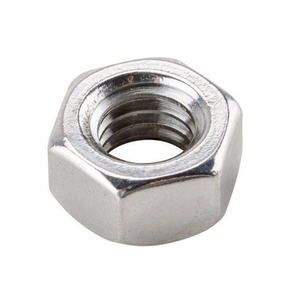 1048467 | NT035C-HX-S6 (PK-100) --- Hexagonal Nuts - 6-32 UNC - 3.5mm - 2.7x8 mm Full - Stainless Steel 316 Similar to A4, 18-10 Nut