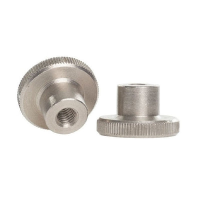 1072269 | NT064C-TH2519-S3 (Each) --- Thumb Nuts - 1/4-20 UNC - 6.35mm - 25.4x6.35 mm Basic - Stainless Steel 303/304 Similar to A2, 18-8 HRB80 Nut