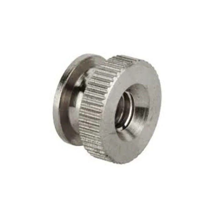 1076258 | NT079C-THC-S3 (Each) --- Thumb Nuts - 5/16-18 UNC - 7.94mm - 10.3x4.76 mm Collared - Stainless Steel 303 Similar to A2, 304, 18-8 Nut