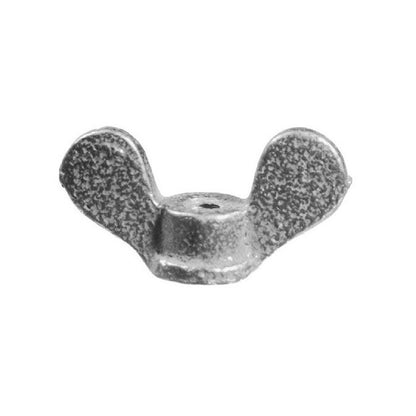 1072457 | NT064C-WB-MI (PK-55) --- Wing Nuts - 1/4-20 UNC - 6.35mm - 28.57x11.09 mm Malleable Iron - Iron Nut